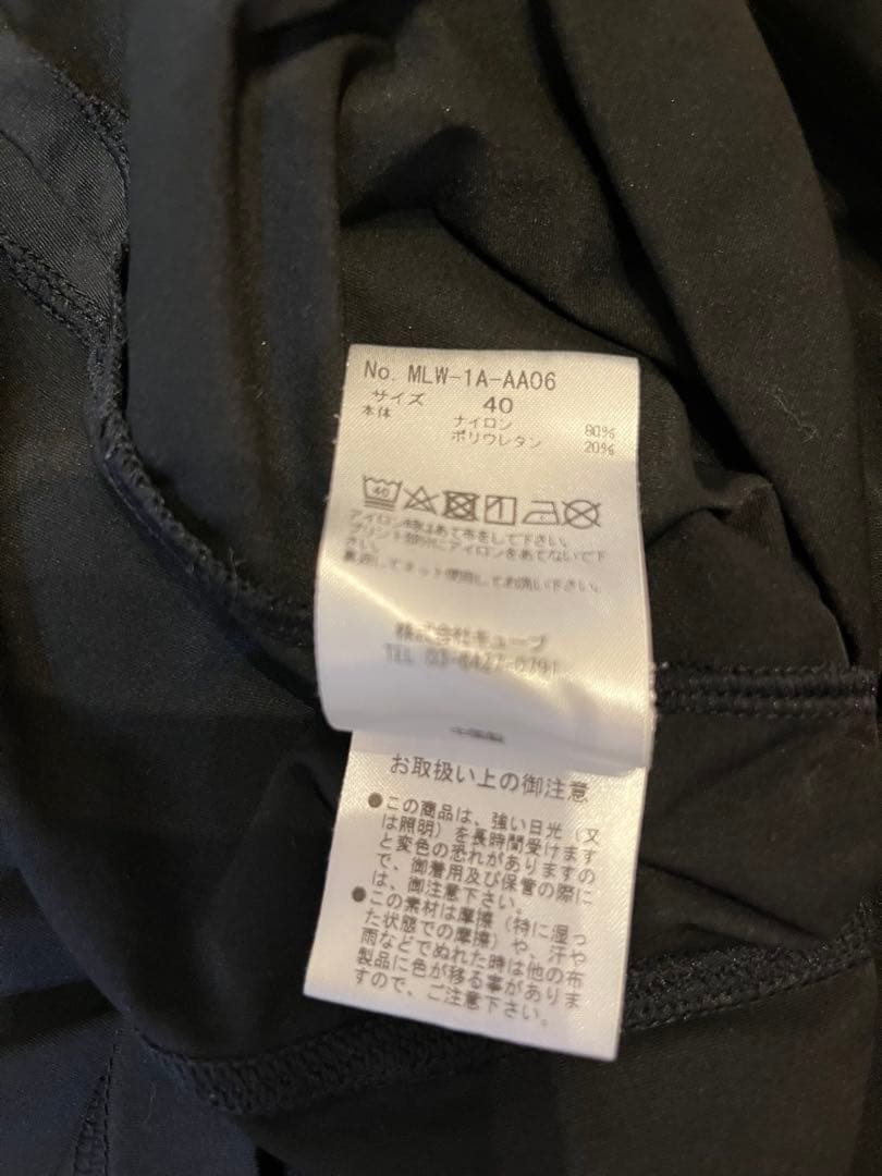 ma84様⭐︎MARK & LONA ブラック モックネックゴルフシャツ M