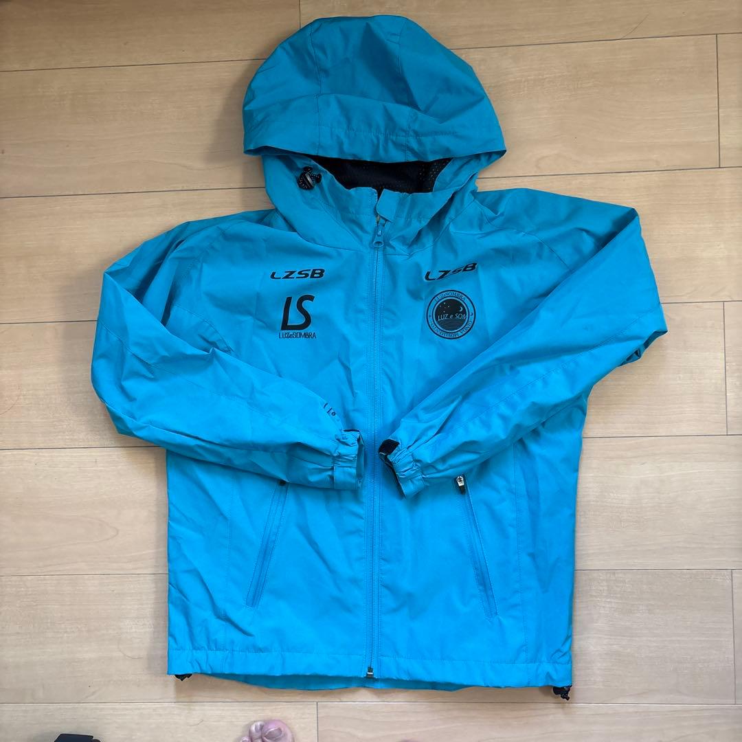 Luz e Sombra 赤黒 長袖シャツ／青アウター　セット　サイズ140