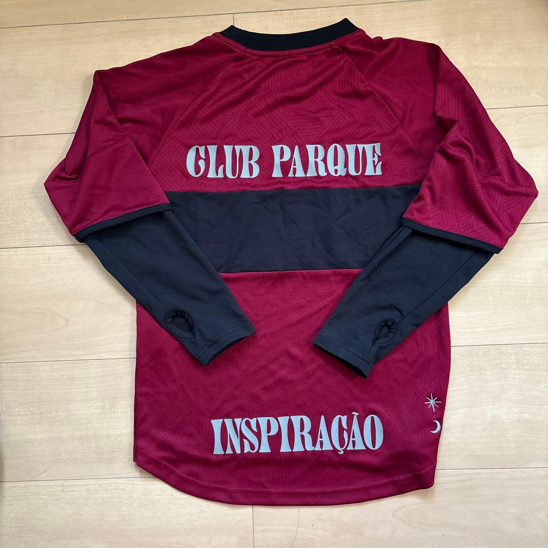 Luz e Sombra 赤黒 長袖シャツ／青アウター　セット　サイズ140