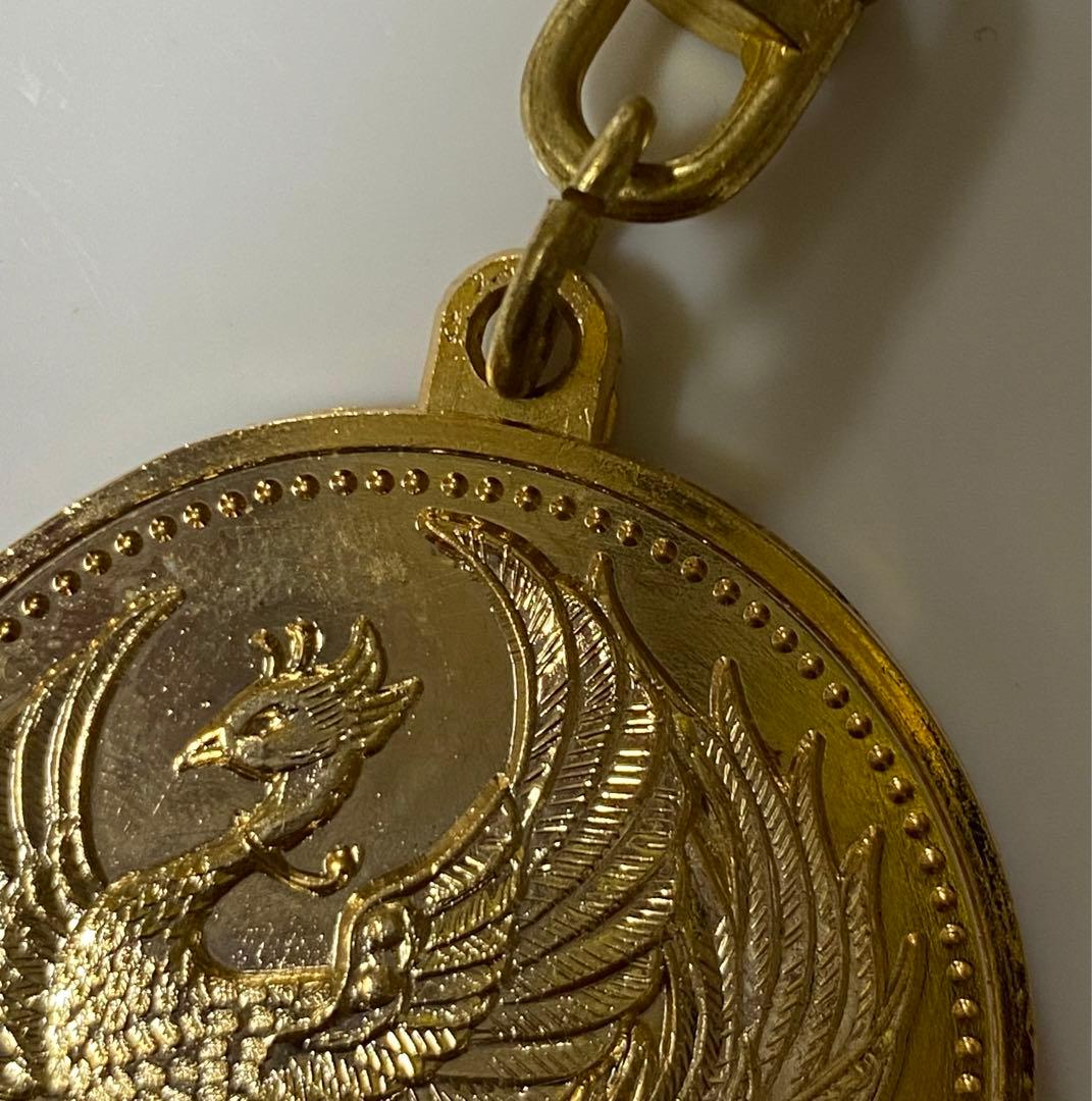 御即位記念　平成2年　10万円　日本国　硬貨チェーン付き