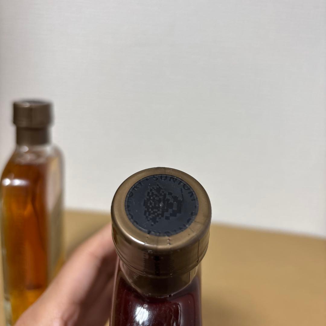 サントリーピュアモルトウイスキー　木桶仕込&古樽仕上　300ml、2点セット