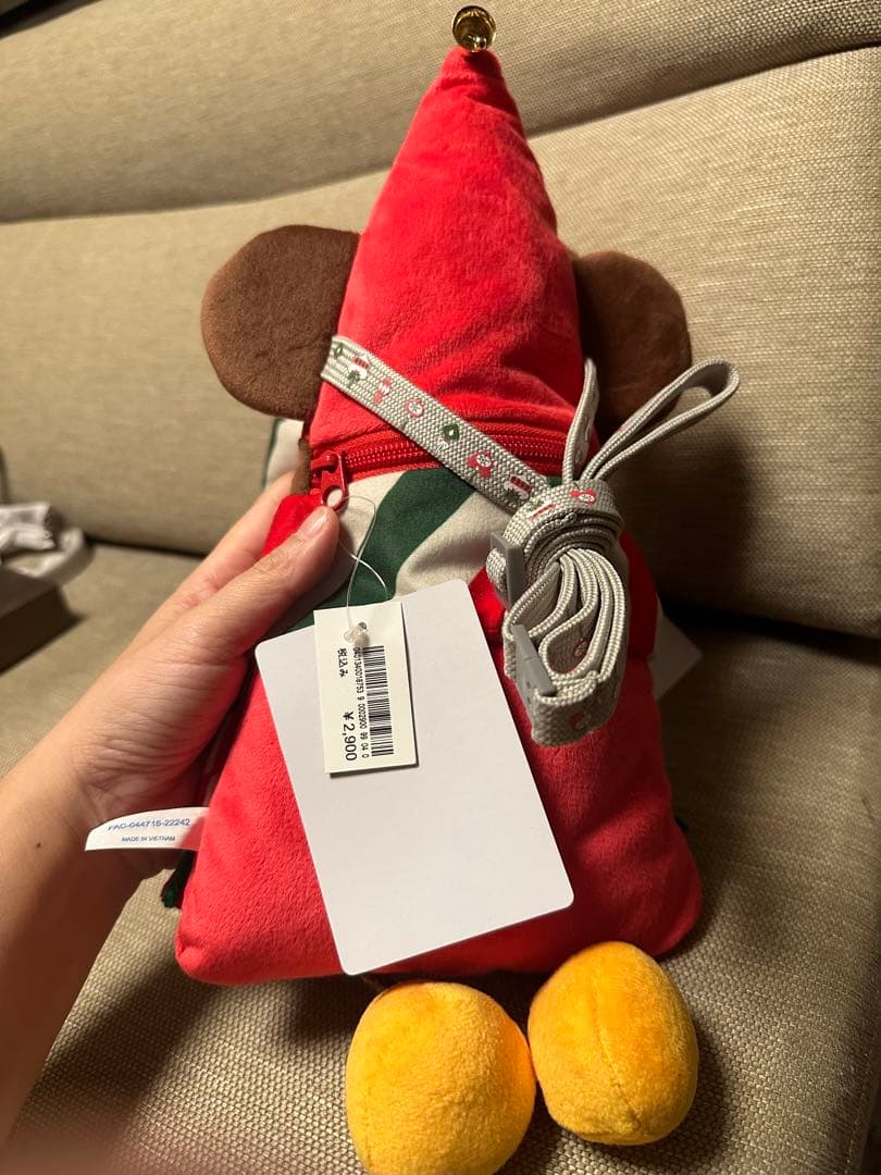 リルリンリン ショルダーバッグ クリスマス 東京ディズニーリゾート限定