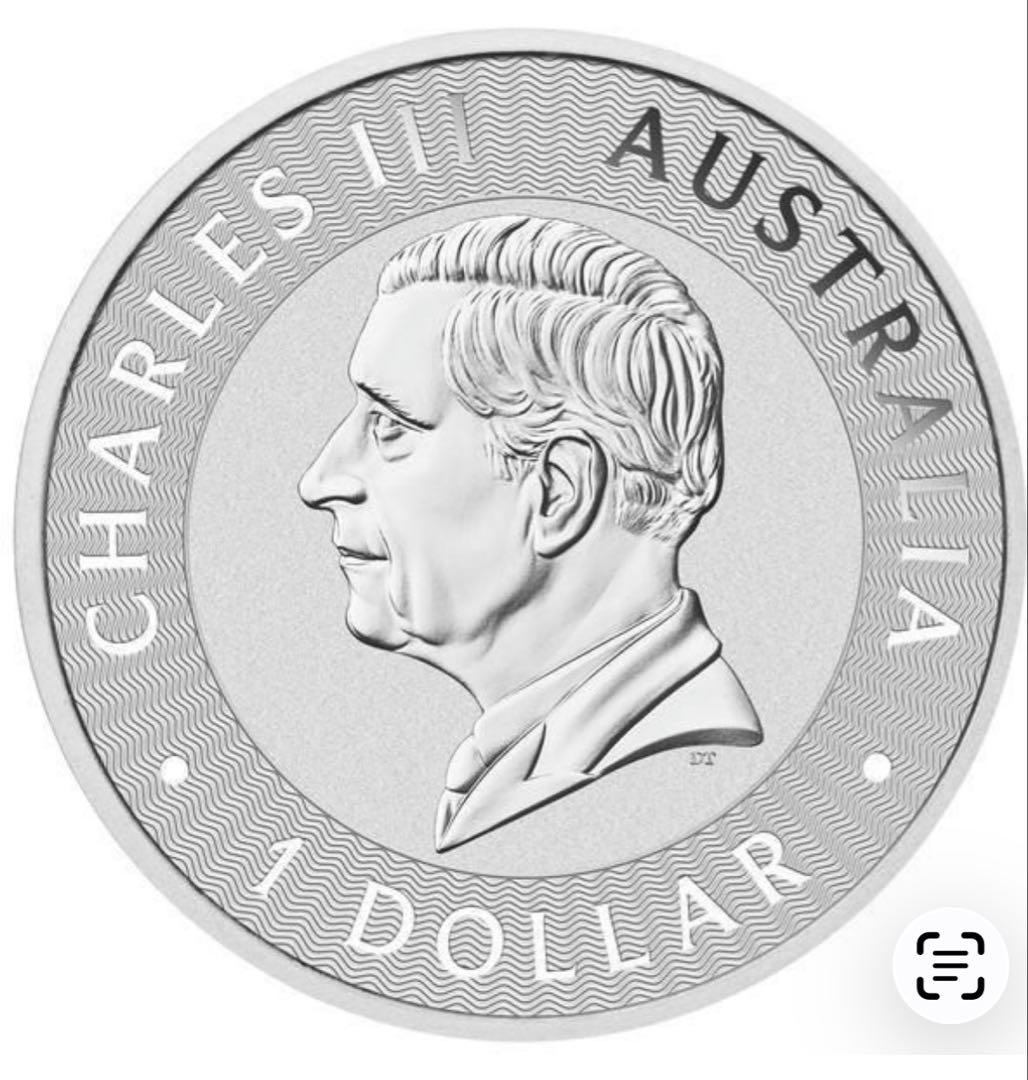 2026年 オーストラリアン・カンガルー銀貨 1オンス　クリアケース付
