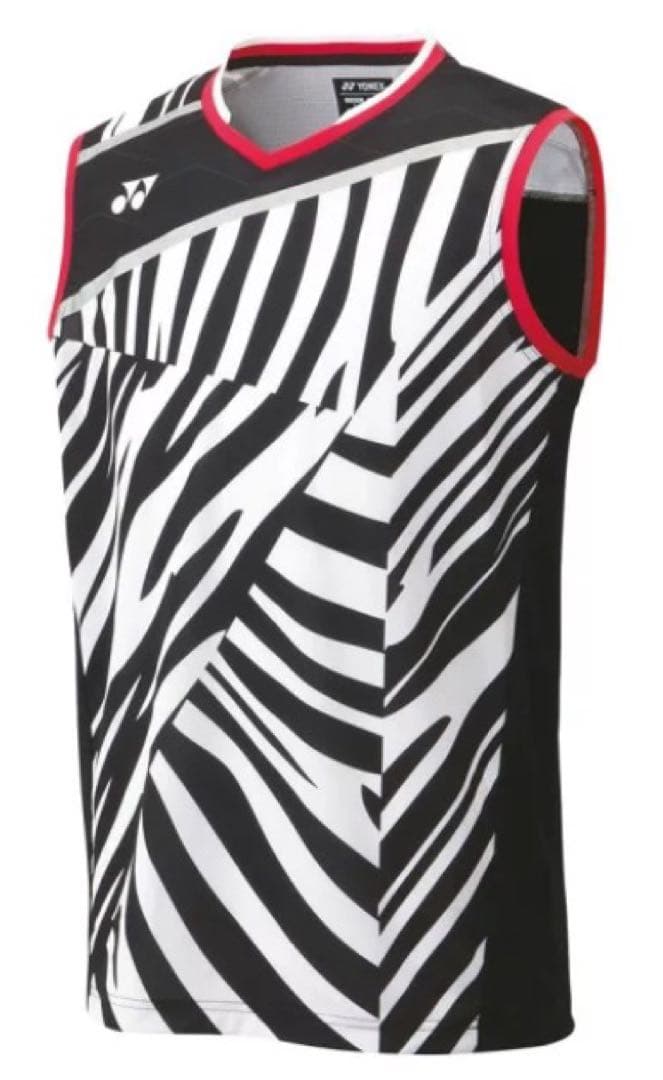 YONEX ヨネックスノースリーブゲームシャツ 黒 サイズM