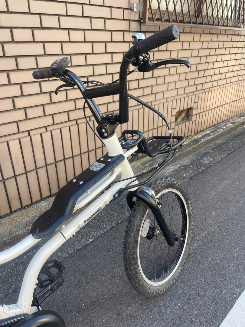 6.6Ah新品バッテリーPanasonic 電動アシスト自転車 20インチ