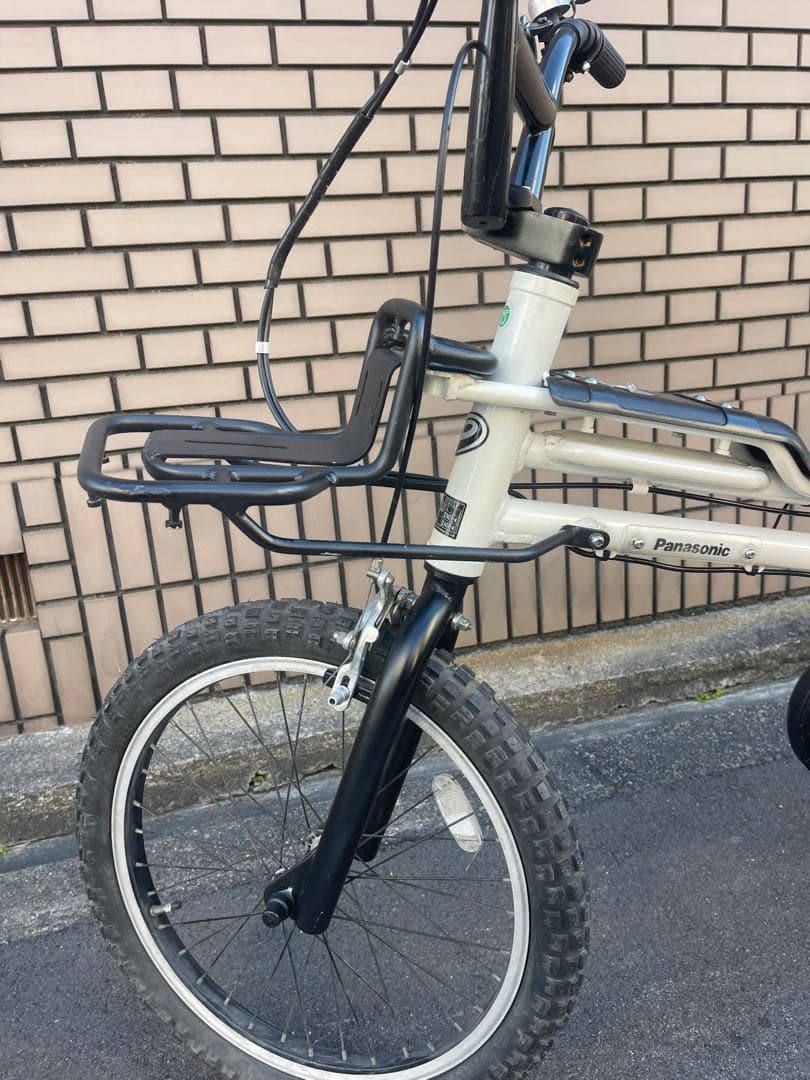 6.6Ah新品バッテリーPanasonic 電動アシスト自転車 20インチ