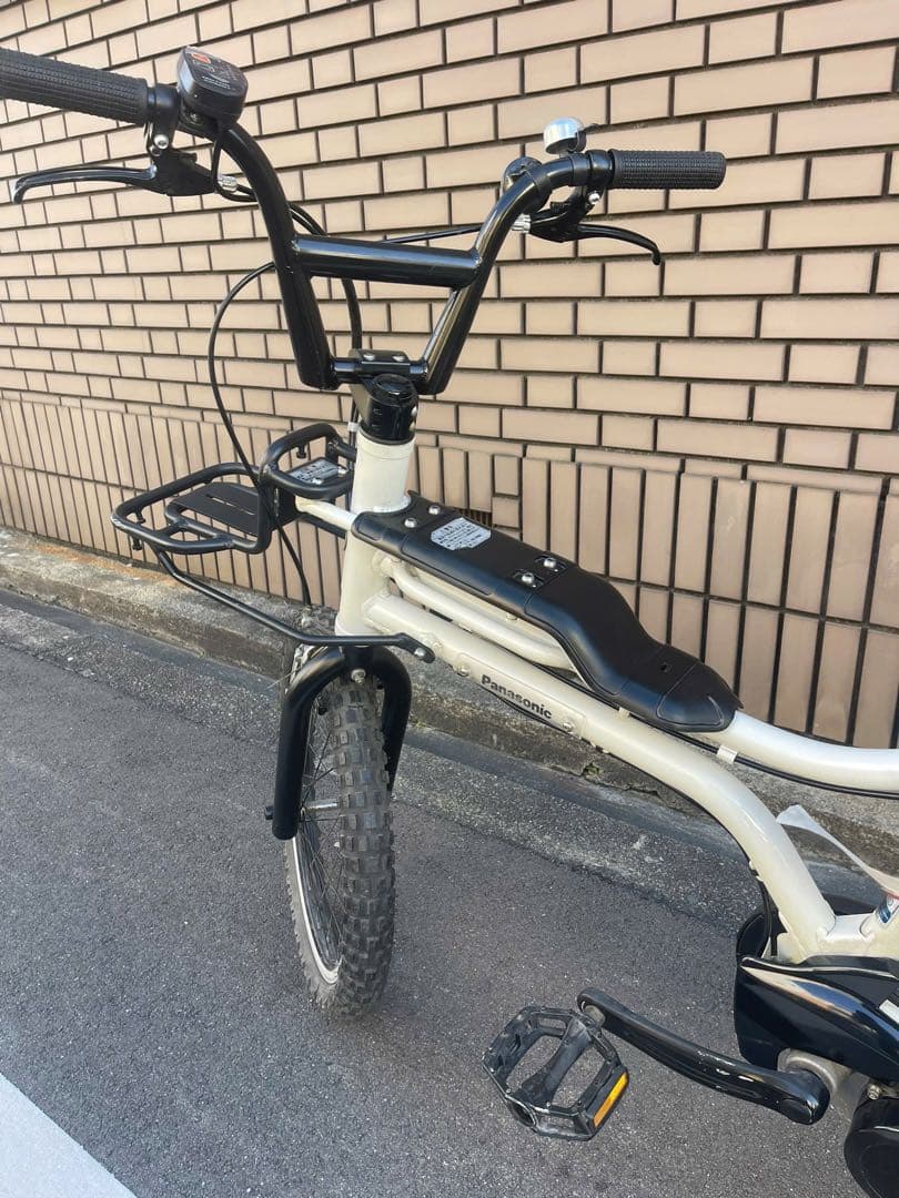 6.6Ah新品バッテリーPanasonic 電動アシスト自転車 20インチ