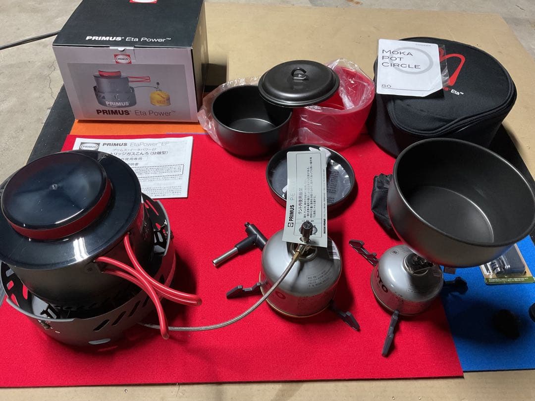 希少品PRIMUS Eta Power EF新品+新品ツンドラ3ミニブラック他
