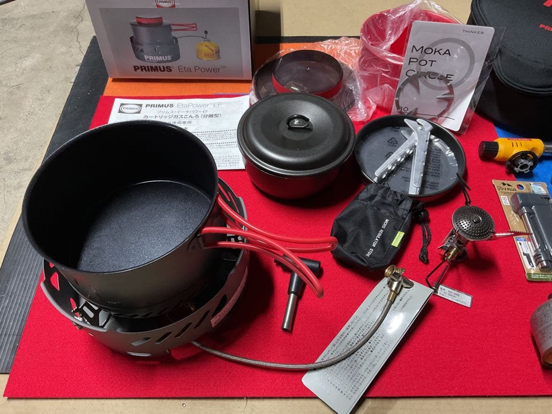 希少品PRIMUS Eta Power EF新品+新品ツンドラ3ミニブラック他