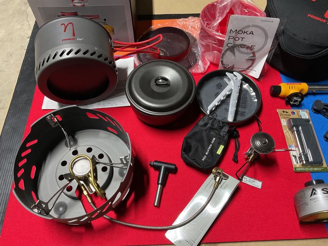 希少品PRIMUS Eta Power EF新品+新品ツンドラ3ミニブラック他