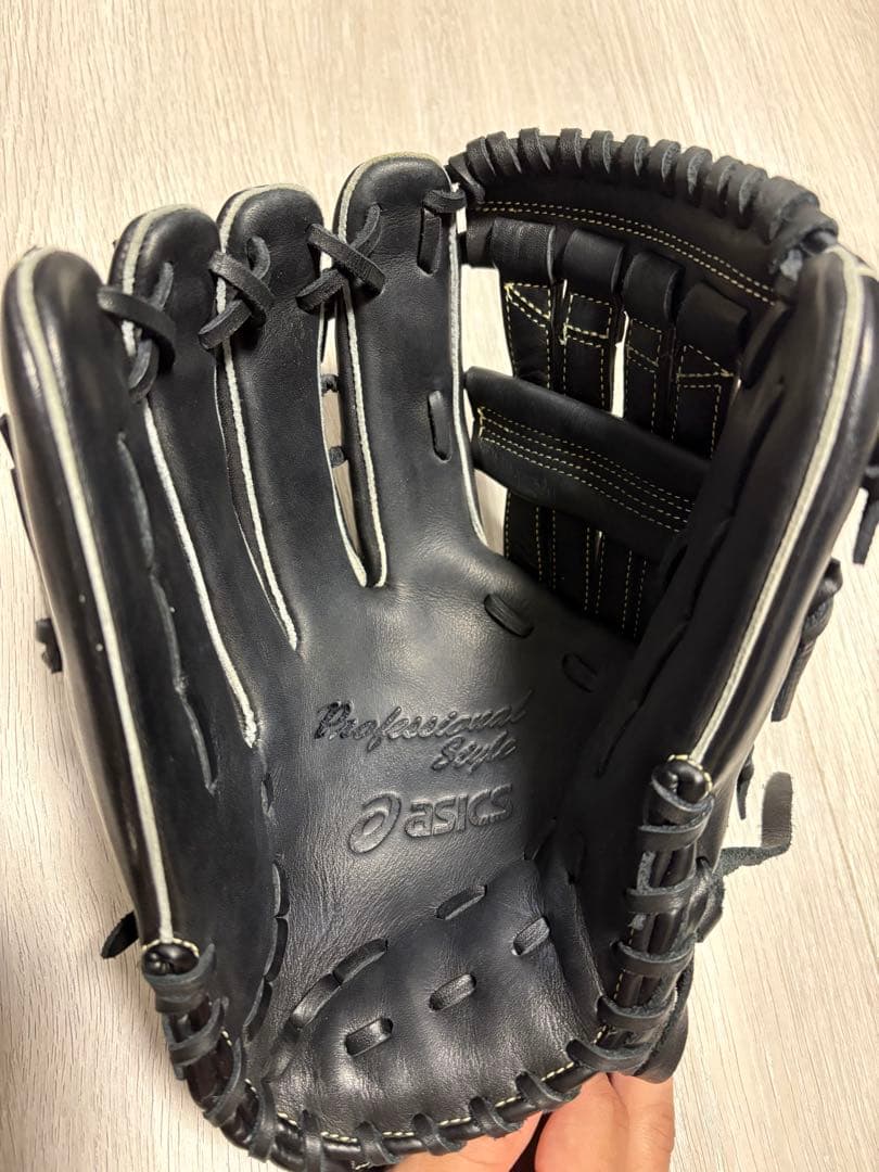 左投げ用　asics 軟式グローブ　外野手用　大谷翔平モデル