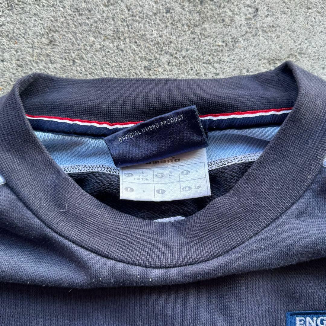 【在原みゆ紀着用】アンブロ　イングランド　スウェット　トレーナー　アンセム