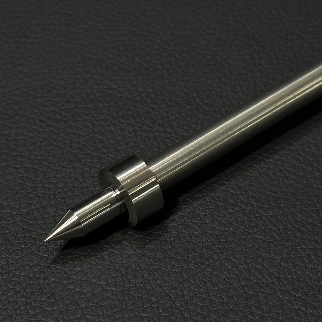 新品 特注品 チェロ エンドピン 8mm タングステン製 + チタニ m1849