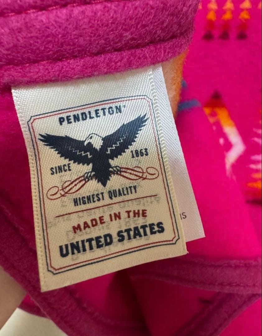 ペンドルトン　ブランケット ピンク　②