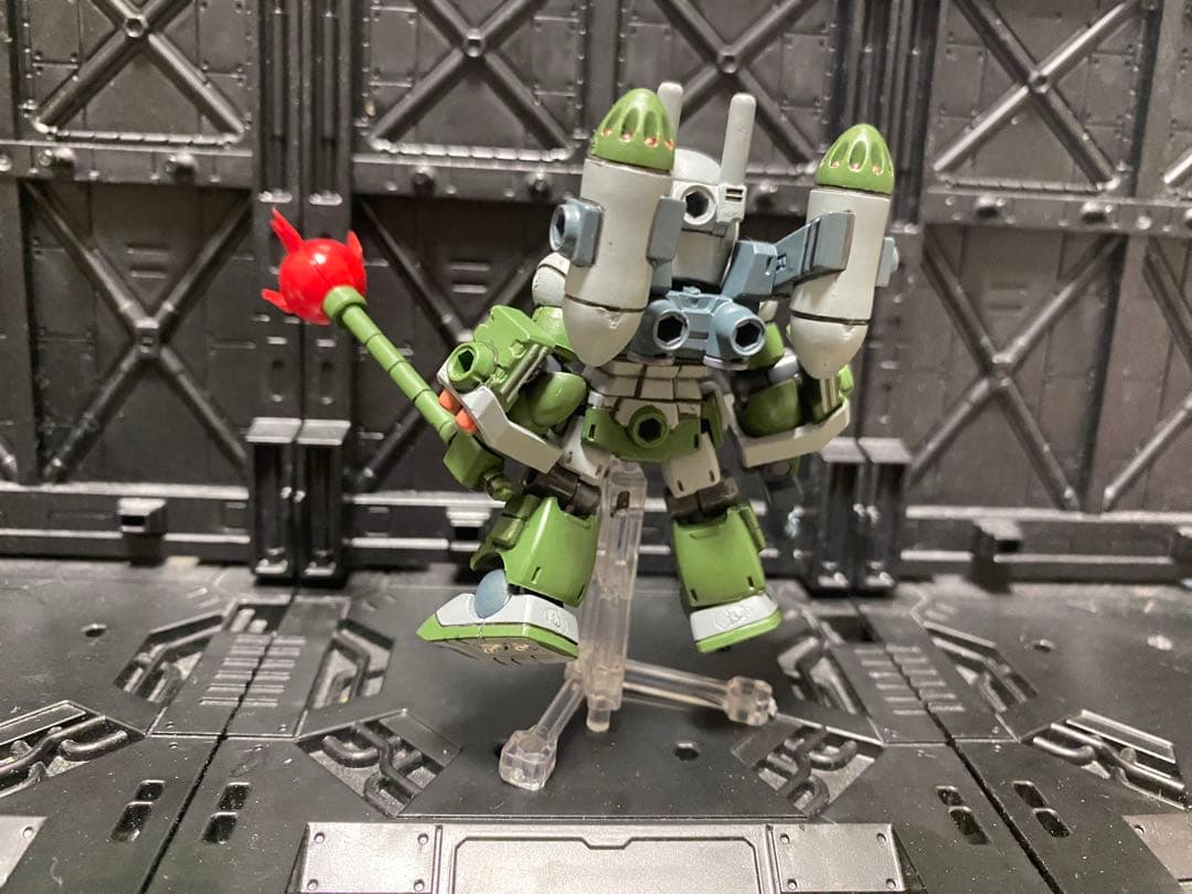 モビルスーツアンサンブル　オリジナル　ガンキャノン改造塗装品