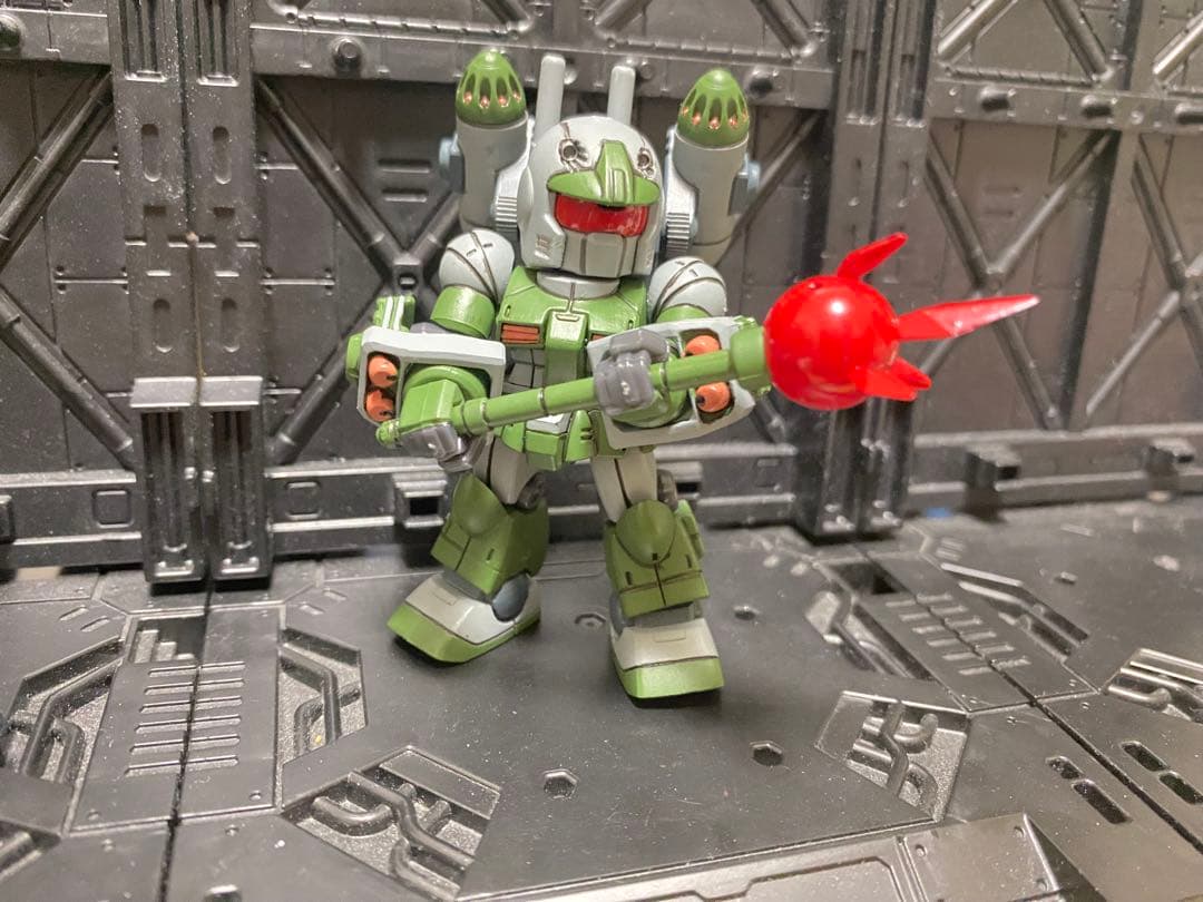 モビルスーツアンサンブル　オリジナル　ガンキャノン改造塗装品