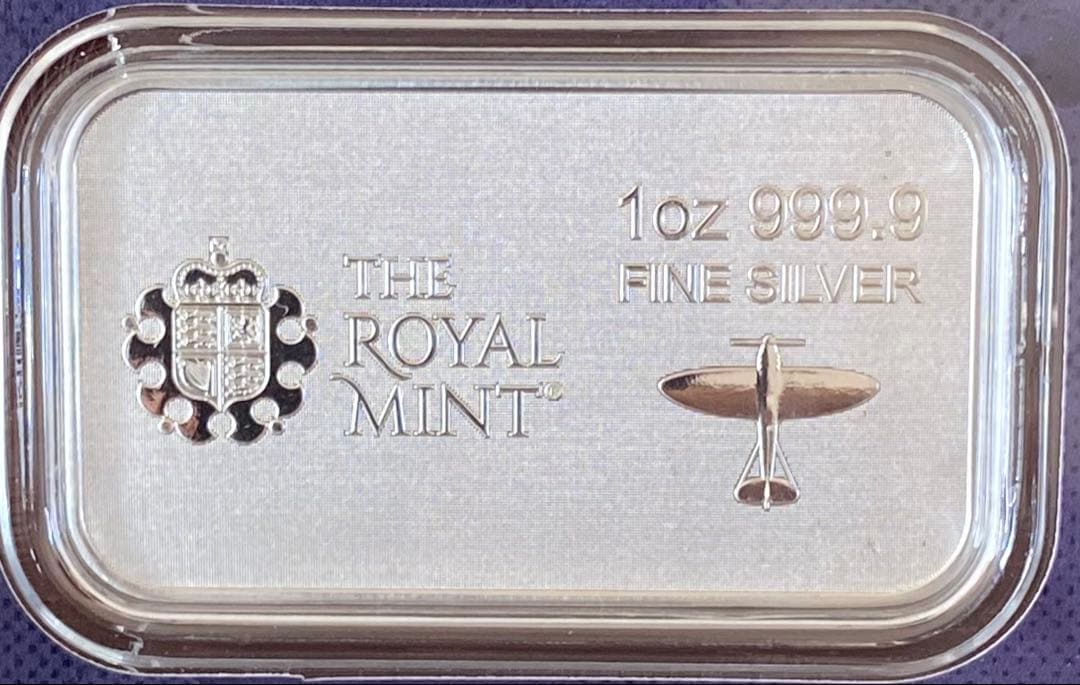 ☆限定5000枚☆バトルオブブリテン 1オンス シルバーバー ロイヤルミント