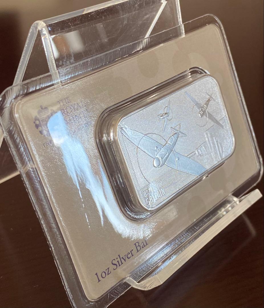 ☆限定5000枚☆バトルオブブリテン 1オンス シルバーバー ロイヤルミント