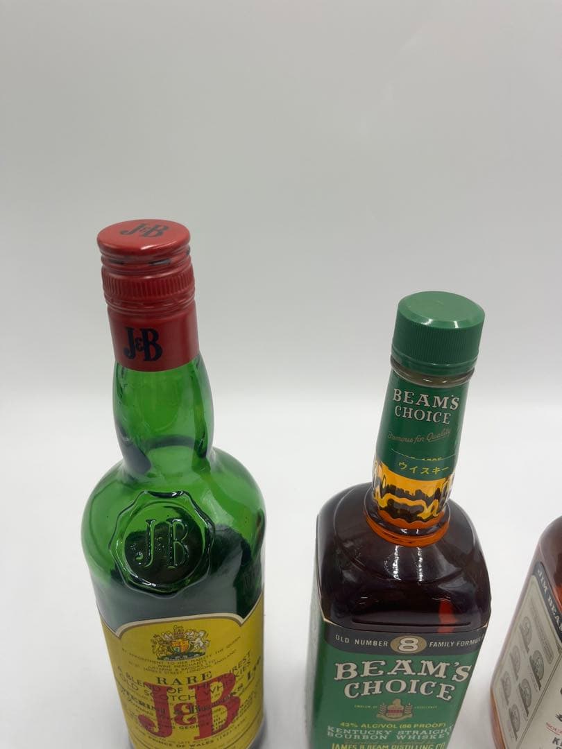 BEAM’S CHOICE 8年　J&B ジムビーム　ウイスキー　3本