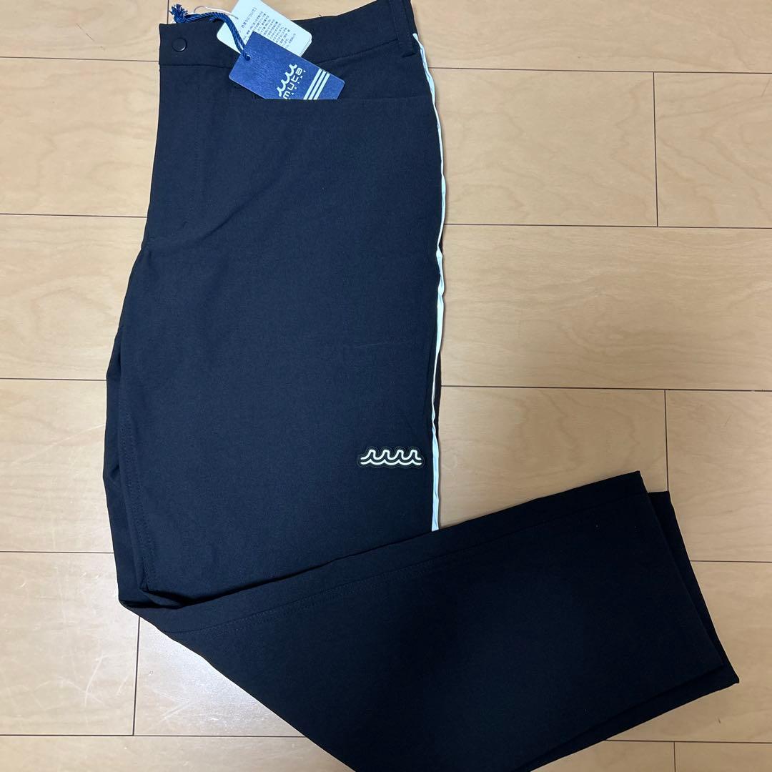 muta ブラックパンツ ラインパンツ MMBC-200111-BK/7