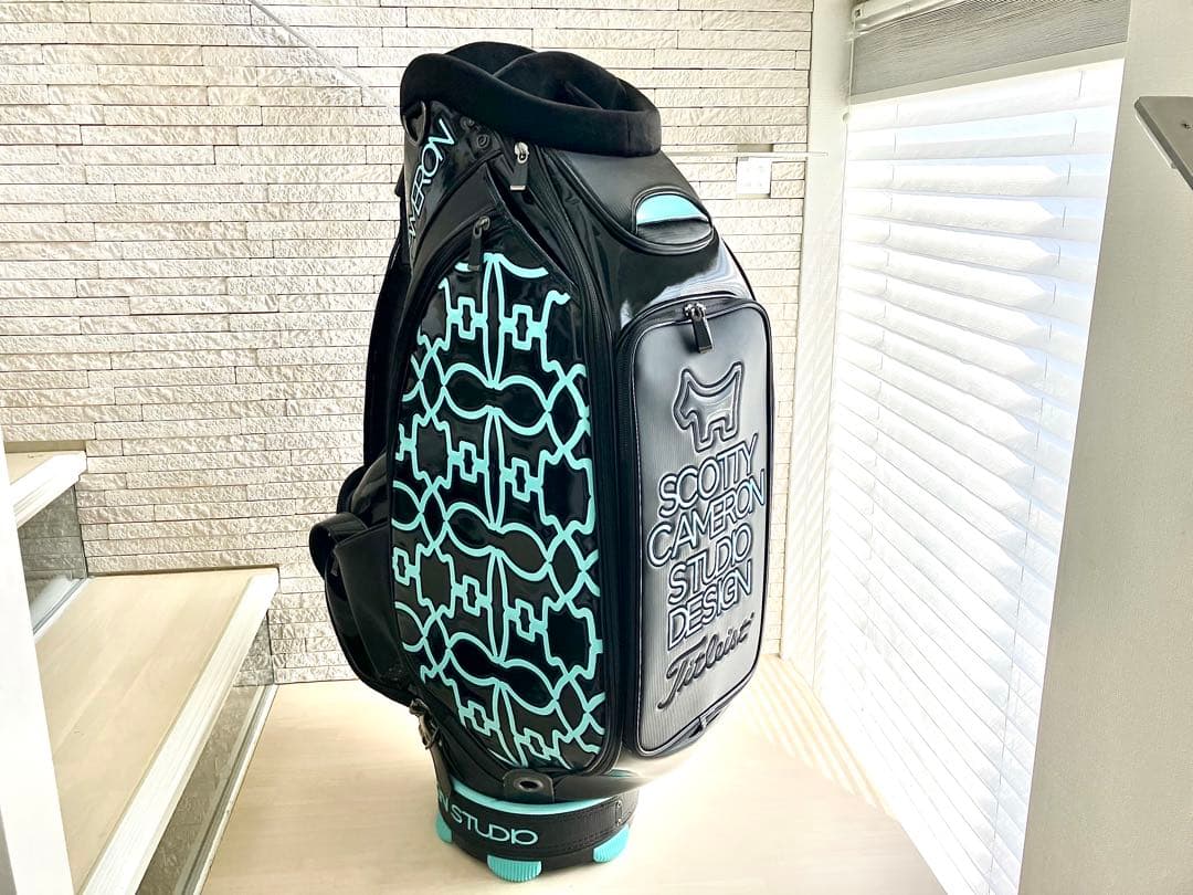 pantherSCOTTYCAMERON ティファニーブルーキャディバッグ