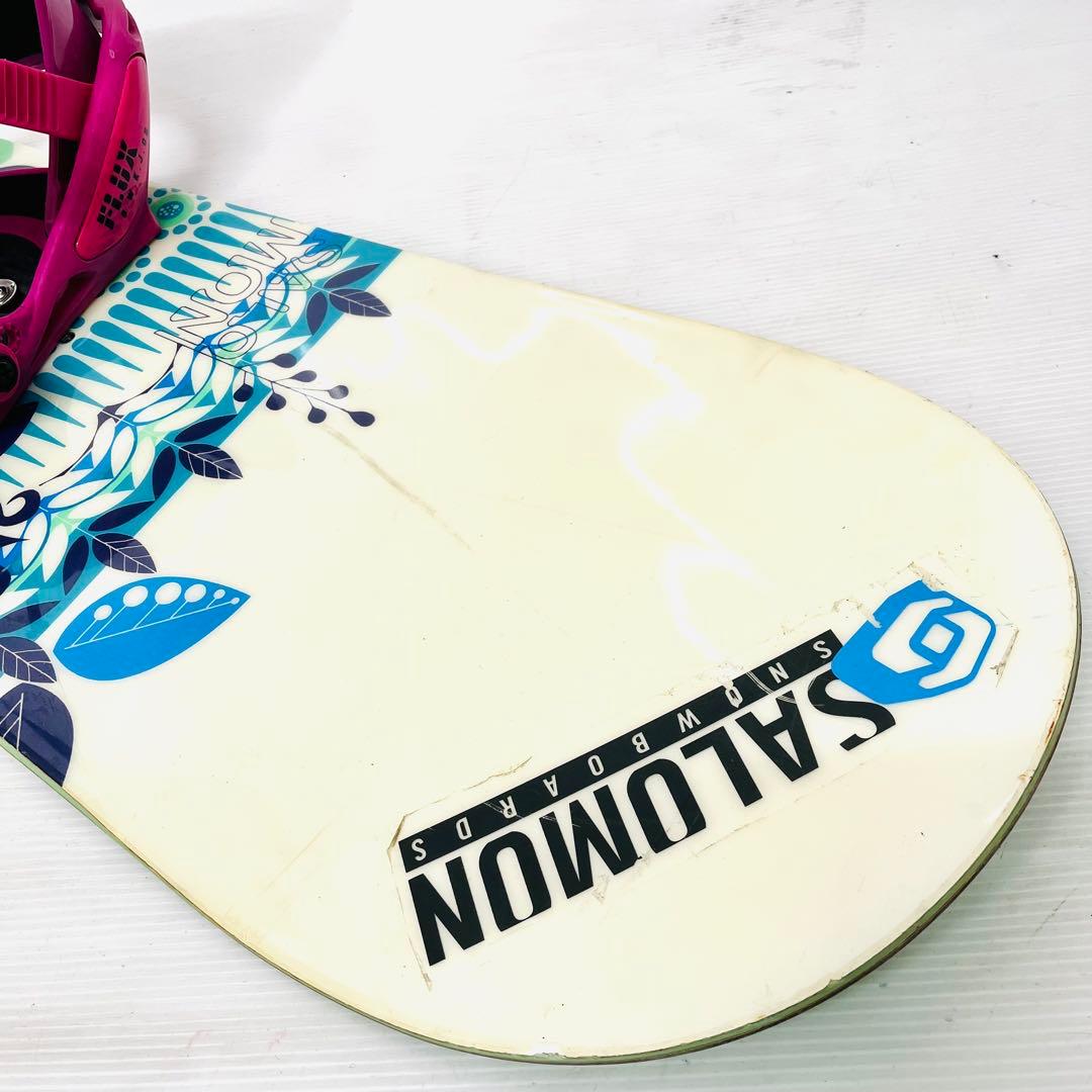 サロモン　フラックス　レディース　スノボセット　スノーボード　女性用　ウーメンズ