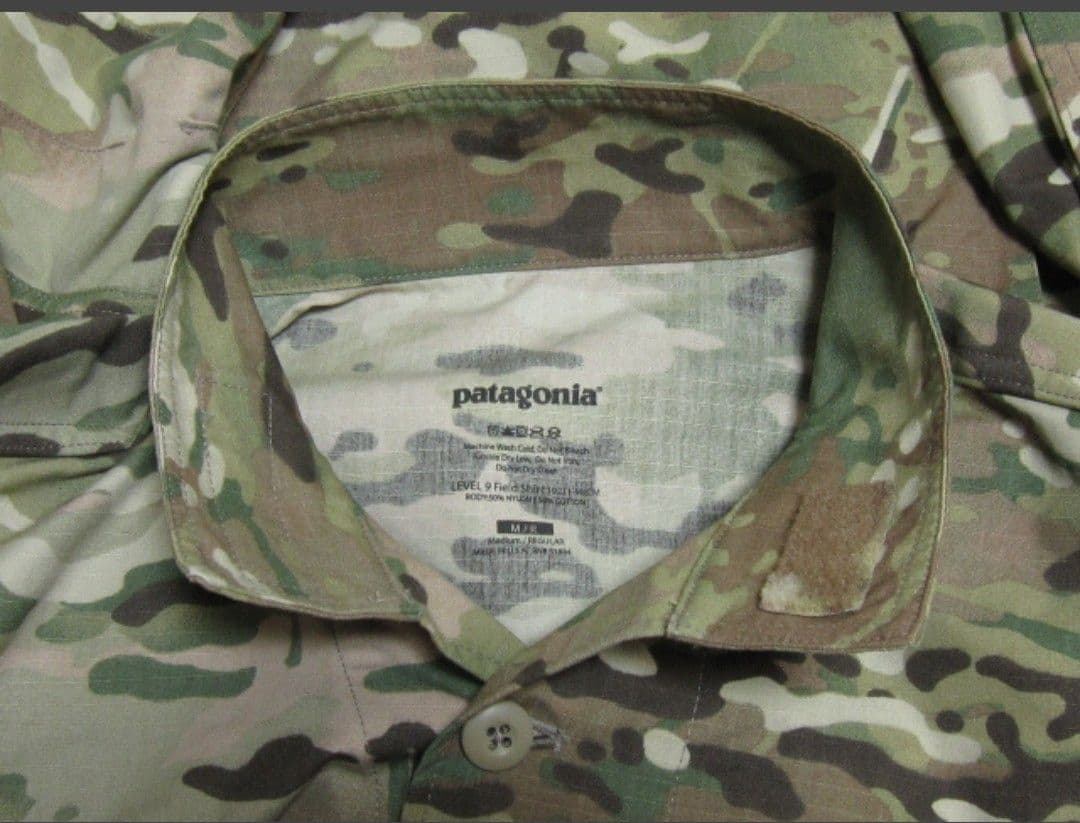 米軍実物Patagonia LEVEL9 Field ShirtマルチカムM新品