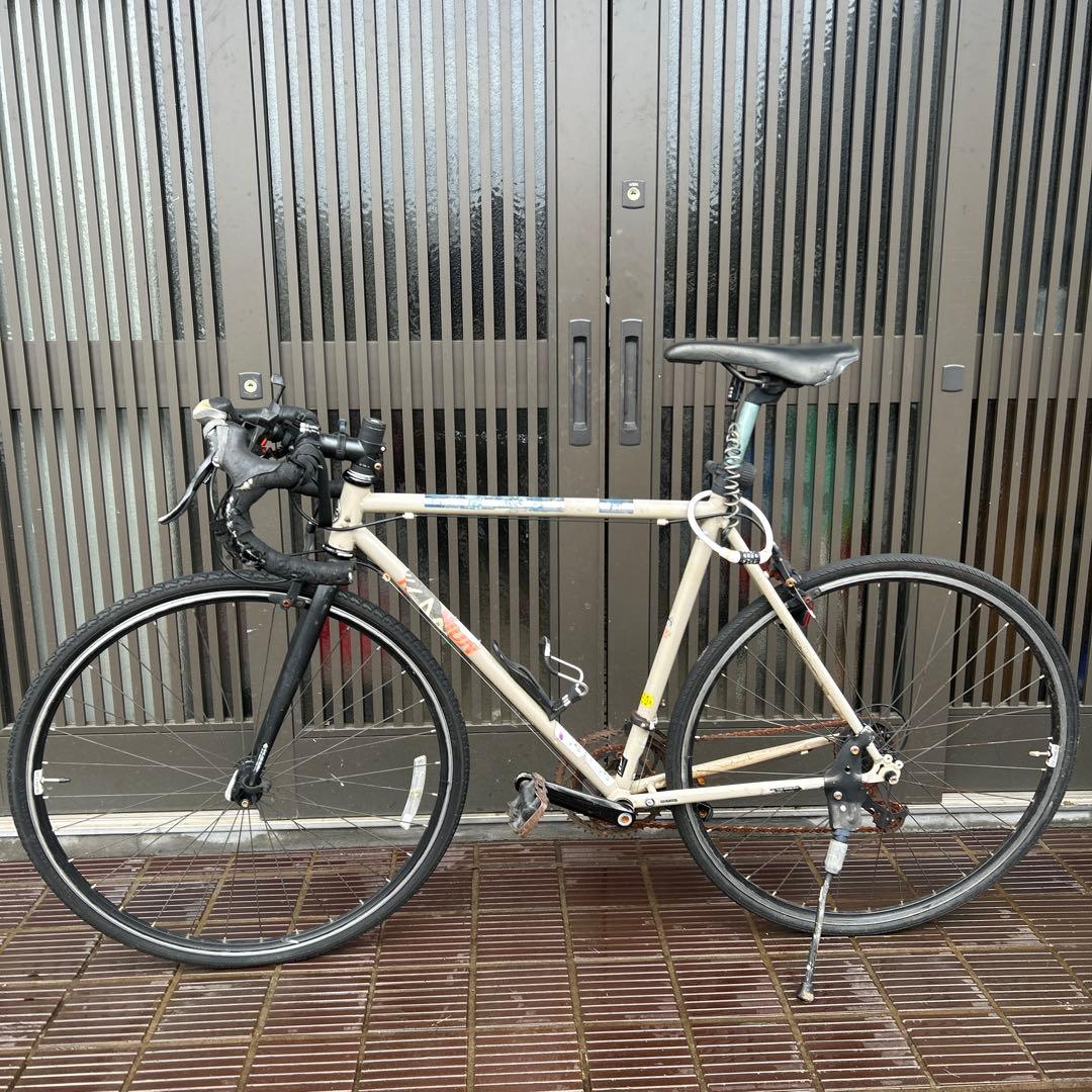 REUNION 530MM アルミフレーム ロードバイク ホワイト/ブラック