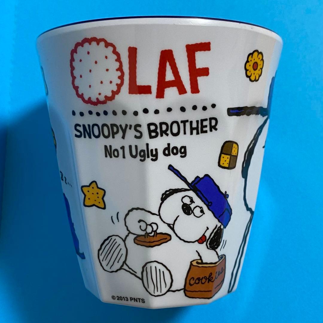 SNOOPY スヌーピー OLAF オラフ　メラミンカップ　メラミンコップ　平成