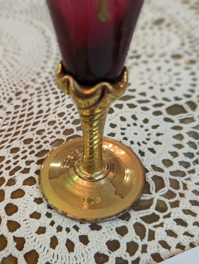 ベネチアングラス　水差し＆シャンパングラス　7Pセット