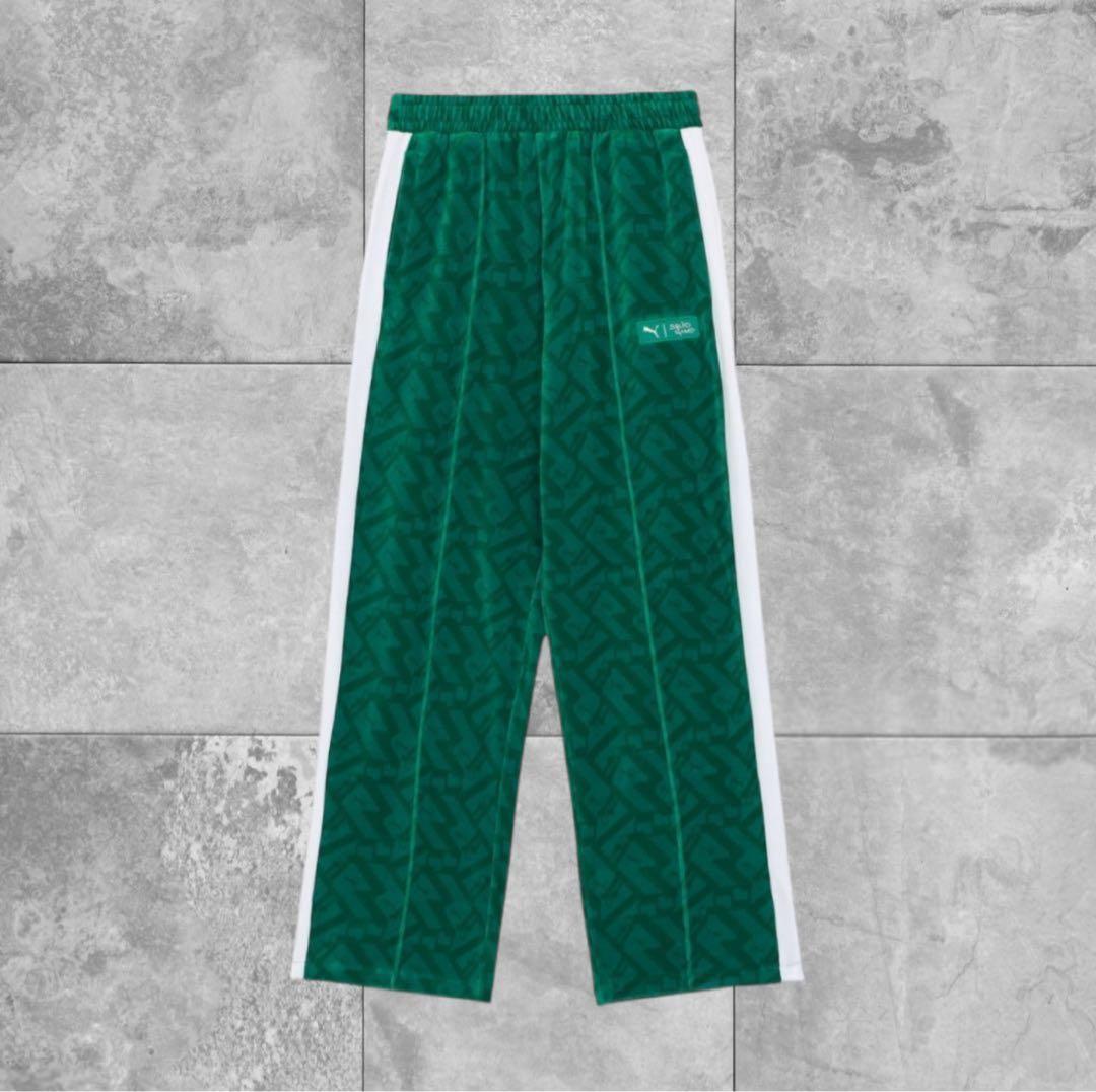 PUMA プーマ　ジャージ　イカゲーム ベロア　ズボン　ジャージ　トラックパンツ