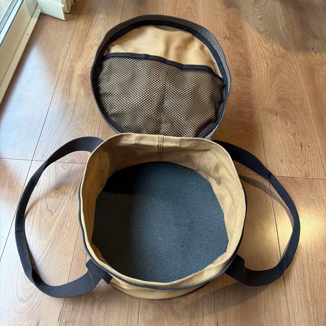 スノーピーク( peak) 和鉄ダッチオーブン　ネット、収納ケースset