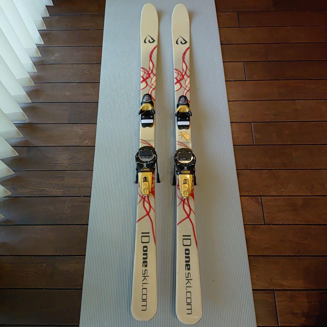 IDoneski MR J スキー 150cm ホワイトロシニョールビンディング