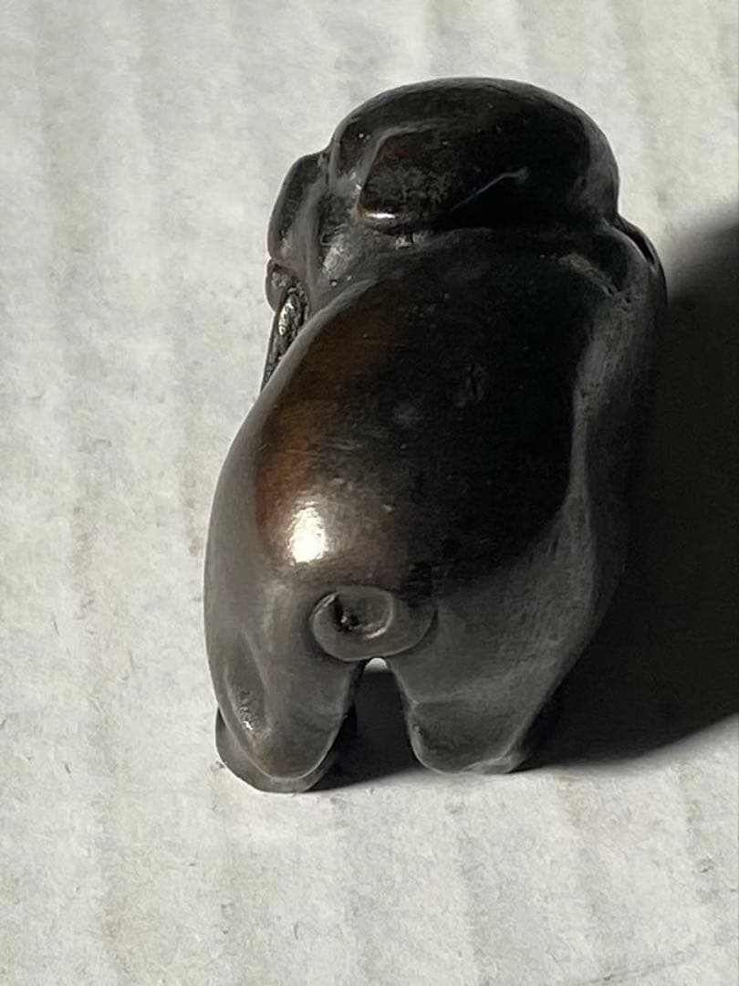 銅器＋二支戌干支吉兆開運 ギフト 贈り物プレゼント 置物 犬 縁起物 在銘時代物