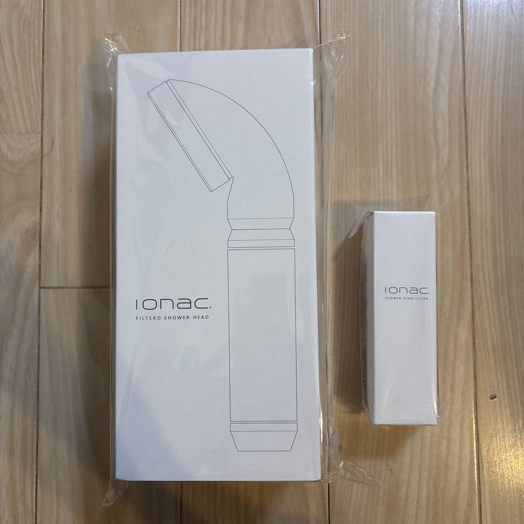 【新品】ionac シャワーヘッド＆交換フィルター＋交換フィルター