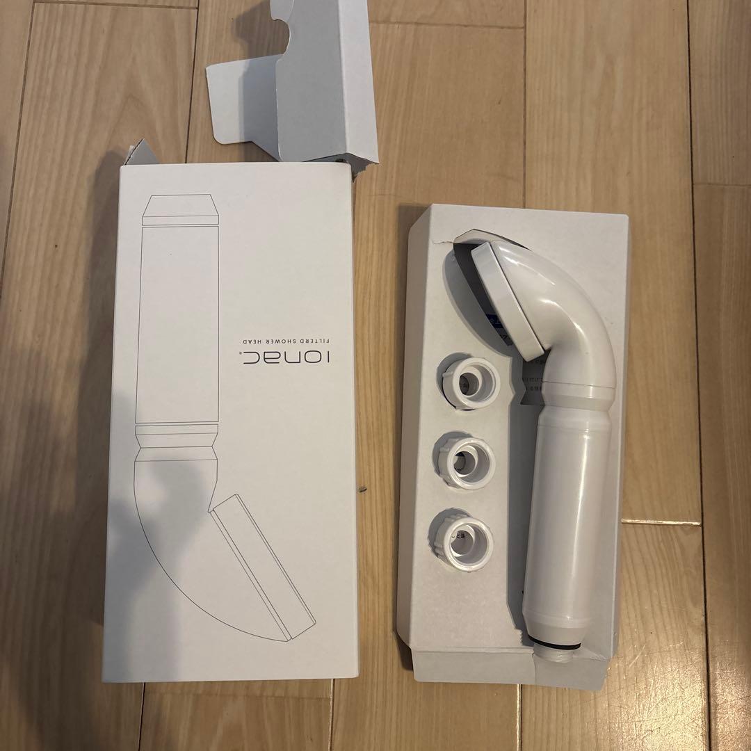 【新品】ionac シャワーヘッド＆交換フィルター＋交換フィルター