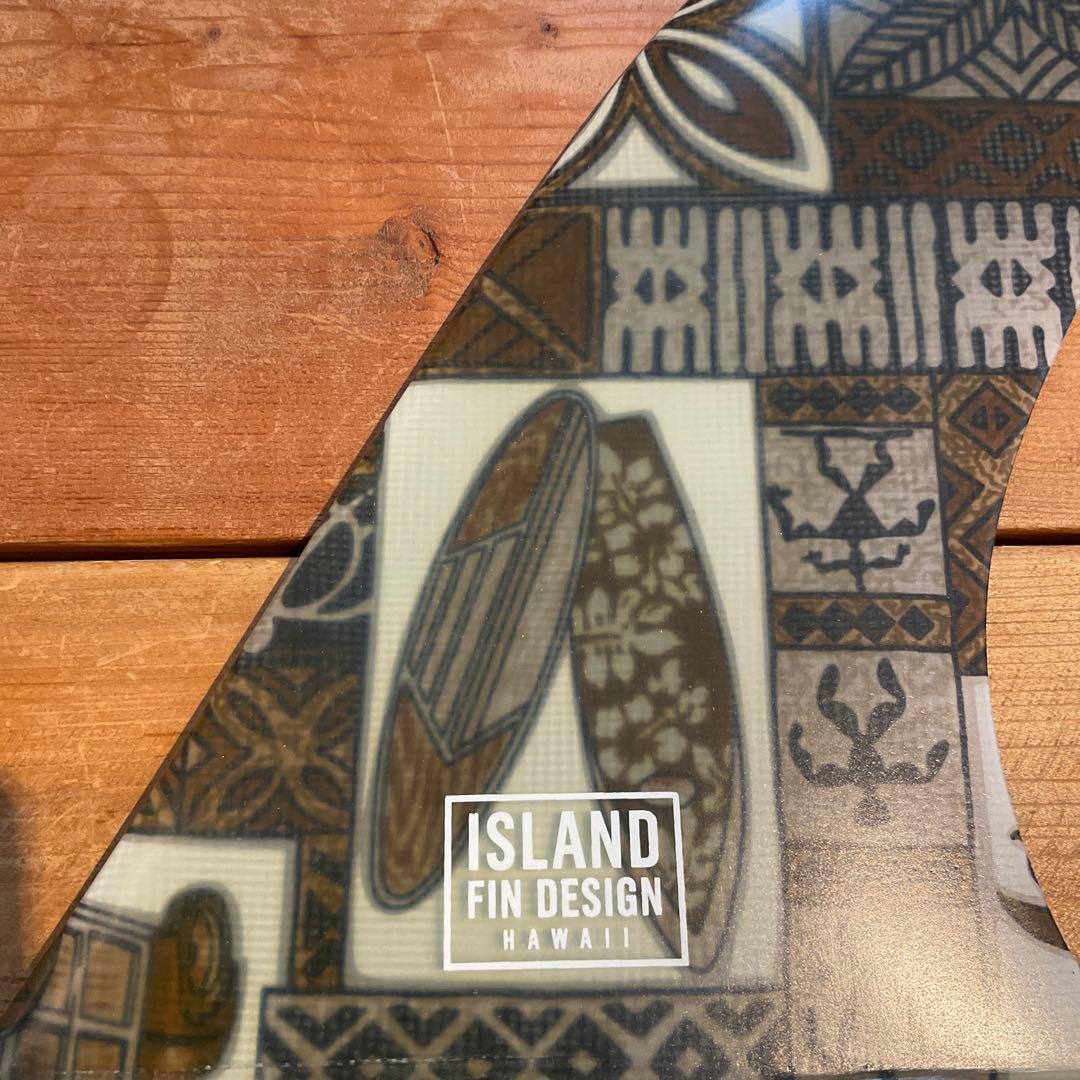 アイランドフィン　リワード　ロングボード用フィン　ファブリックフィン