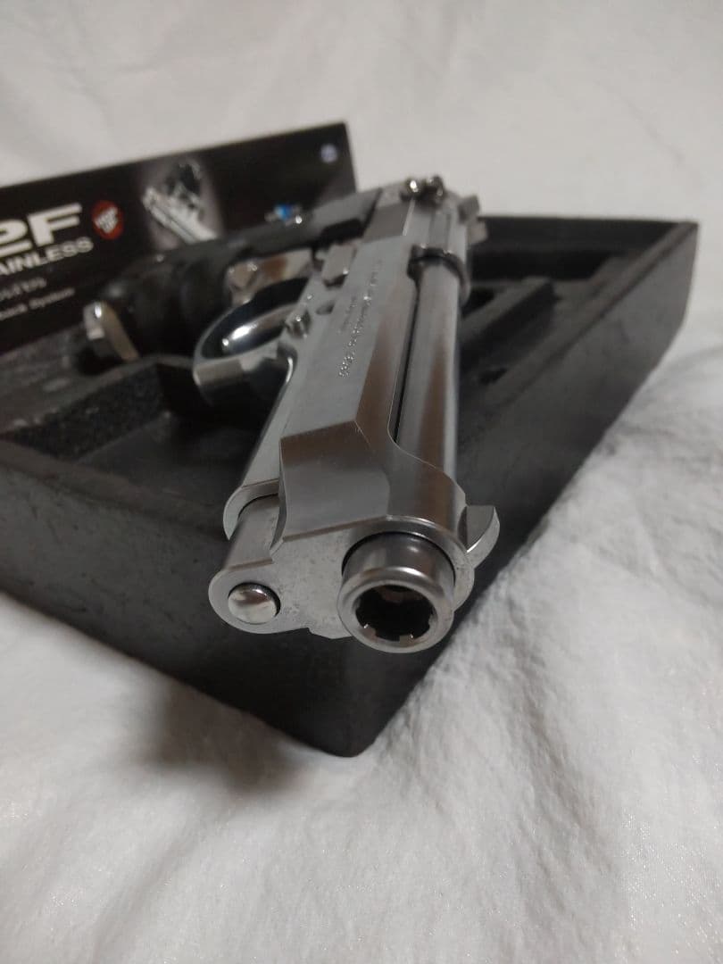東京マルイ M92F クロームステンレス ガスガン 美品