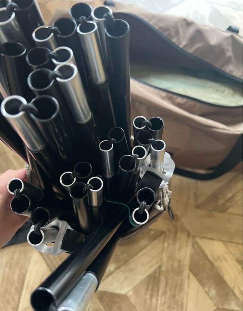 ヘリノックス Vタープ美品Helinox グランドシートMac outdoor