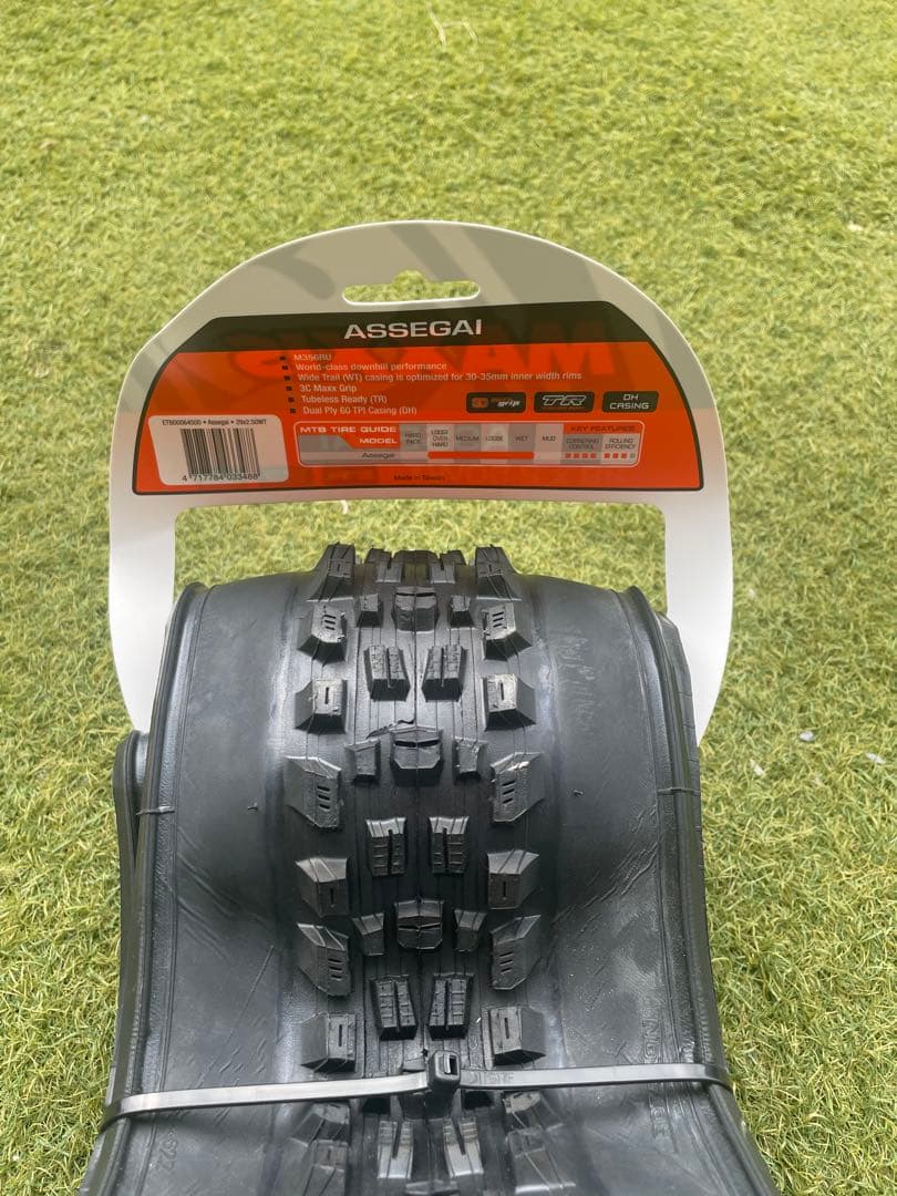 MAXXIS ASSEGAI 29 x 2.50WT チューブレスタイヤ