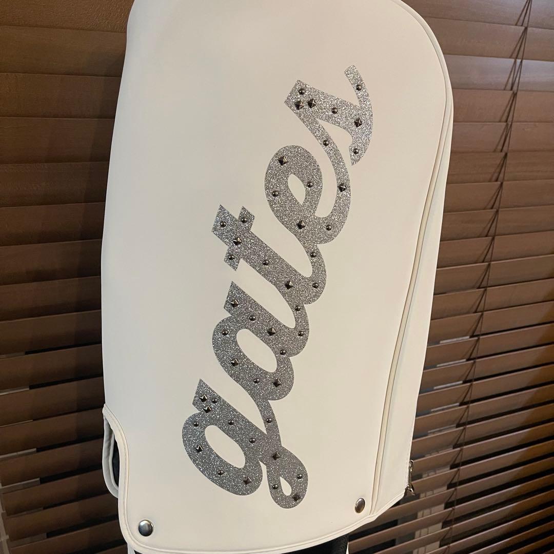 【即発送】PEARLY GATESパーリーゲイツ キャディバッグ ゴルフバッグ白