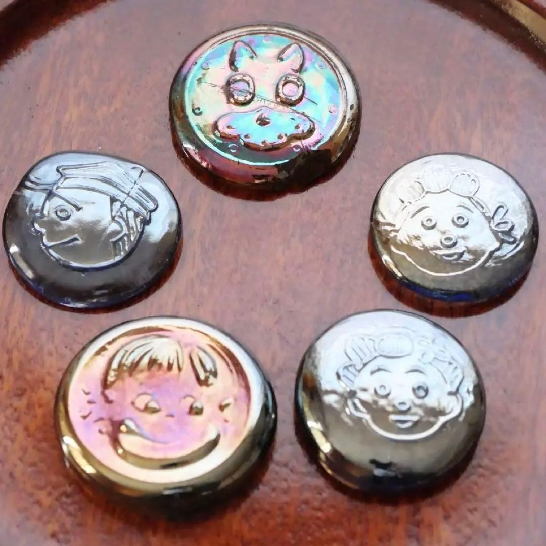 石けり のらくろ＆サザエさん＆あんみつ姫＆ペコちゃん＆ふくちゃん 石蹴り