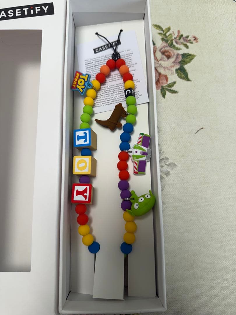 CASETiFY トイ・ストーリー ビーズストラップ