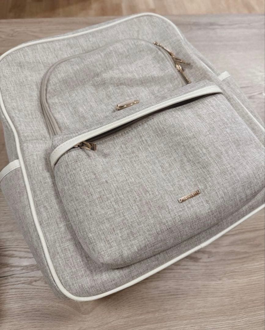 【未使用】monchéri パイピングリュックキャリー