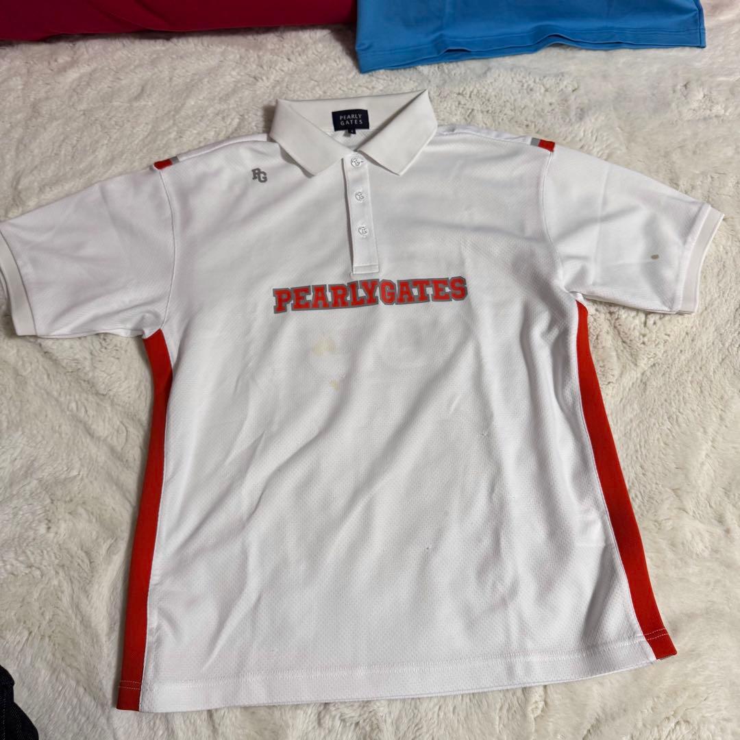 パーリーゲイツ まとめ ポロシャツ パンツ ベルト 長袖 ゴルフウェア