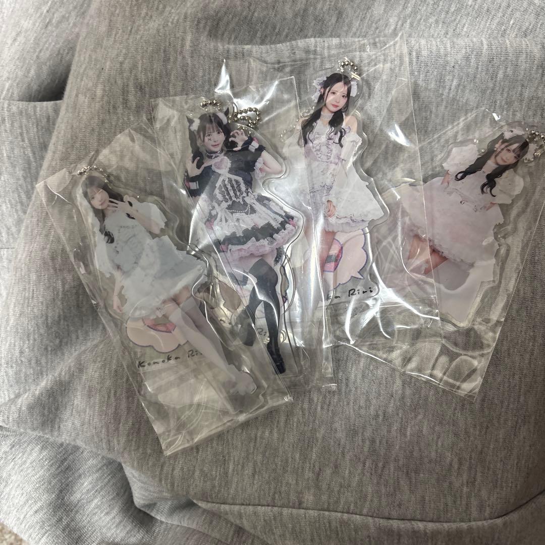 iLiFE! 心花りり 未開封生誕実写アクキー&アクスタ　2024 2025