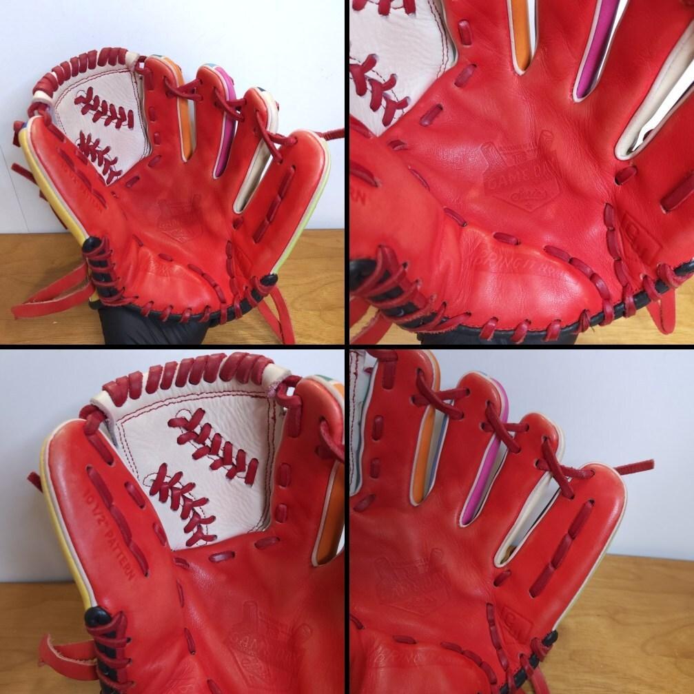 グラブワークス ゲームデイ カラフルカラー 児童用 硬式グローブ