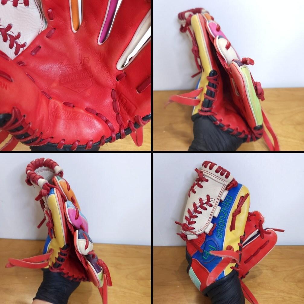 グラブワークス ゲームデイ カラフルカラー 児童用 硬式グローブ