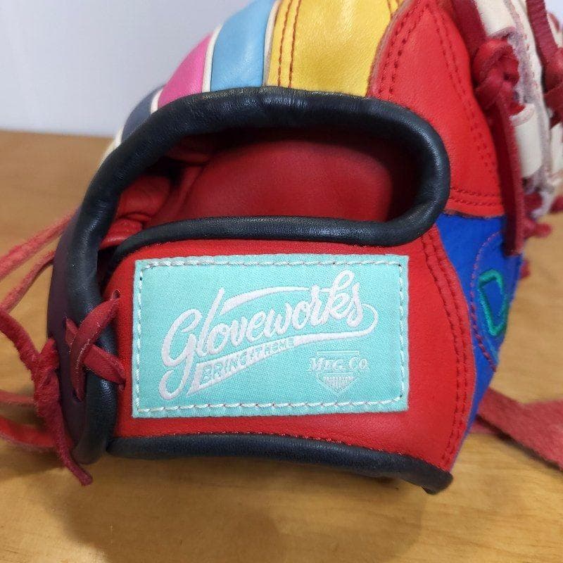 グラブワークス ゲームデイ カラフルカラー 児童用 硬式グローブ
