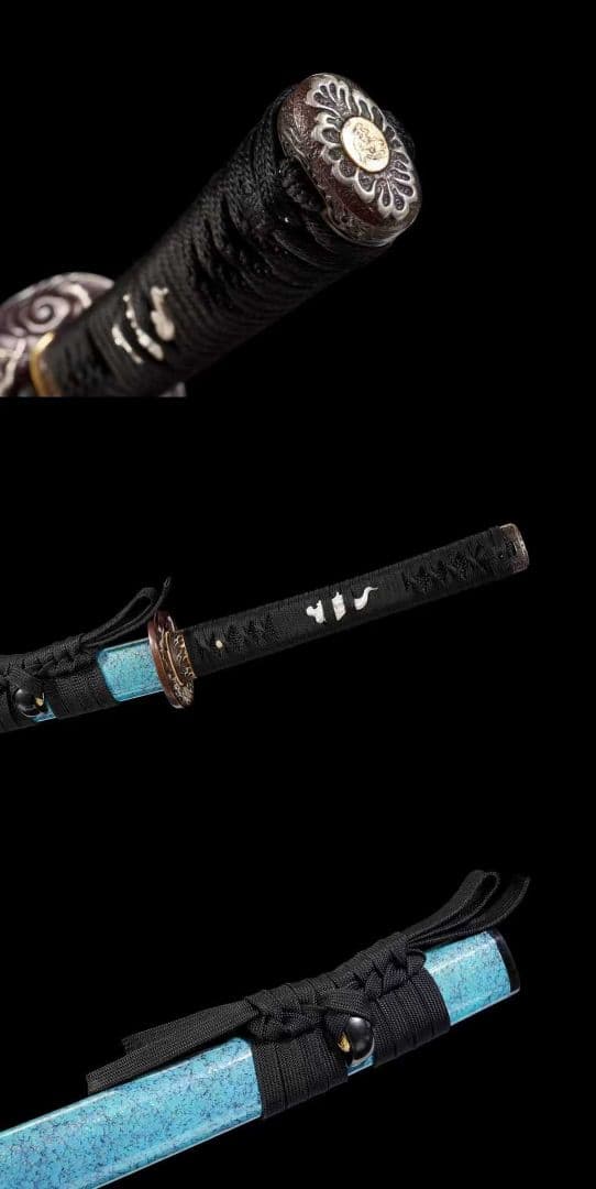 【竜悪】古兵器 刀装具 日本刀　模造刀 居合刀 武士道 鑑賞用 美術刀 贈り物